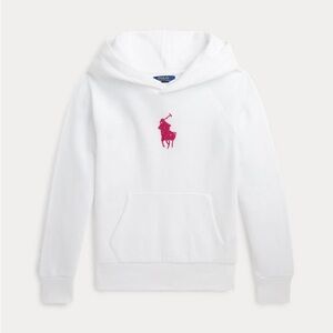Ralph Lauren French Knot Big Pony Fleece Hoodie